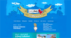 Desktop Screenshot of hahnzelt.de